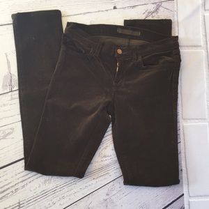 J Brand corduroy skinny jean
